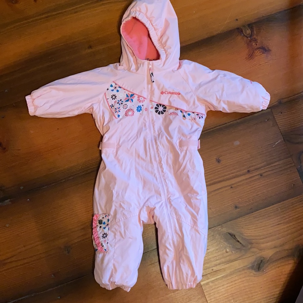 Columbia Girls Snowsuit Size 18 months